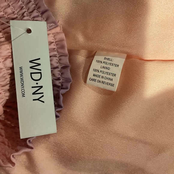 “NWT” Multi Colored Tie Dye Skirt by WDNY - Picture 3 of 4